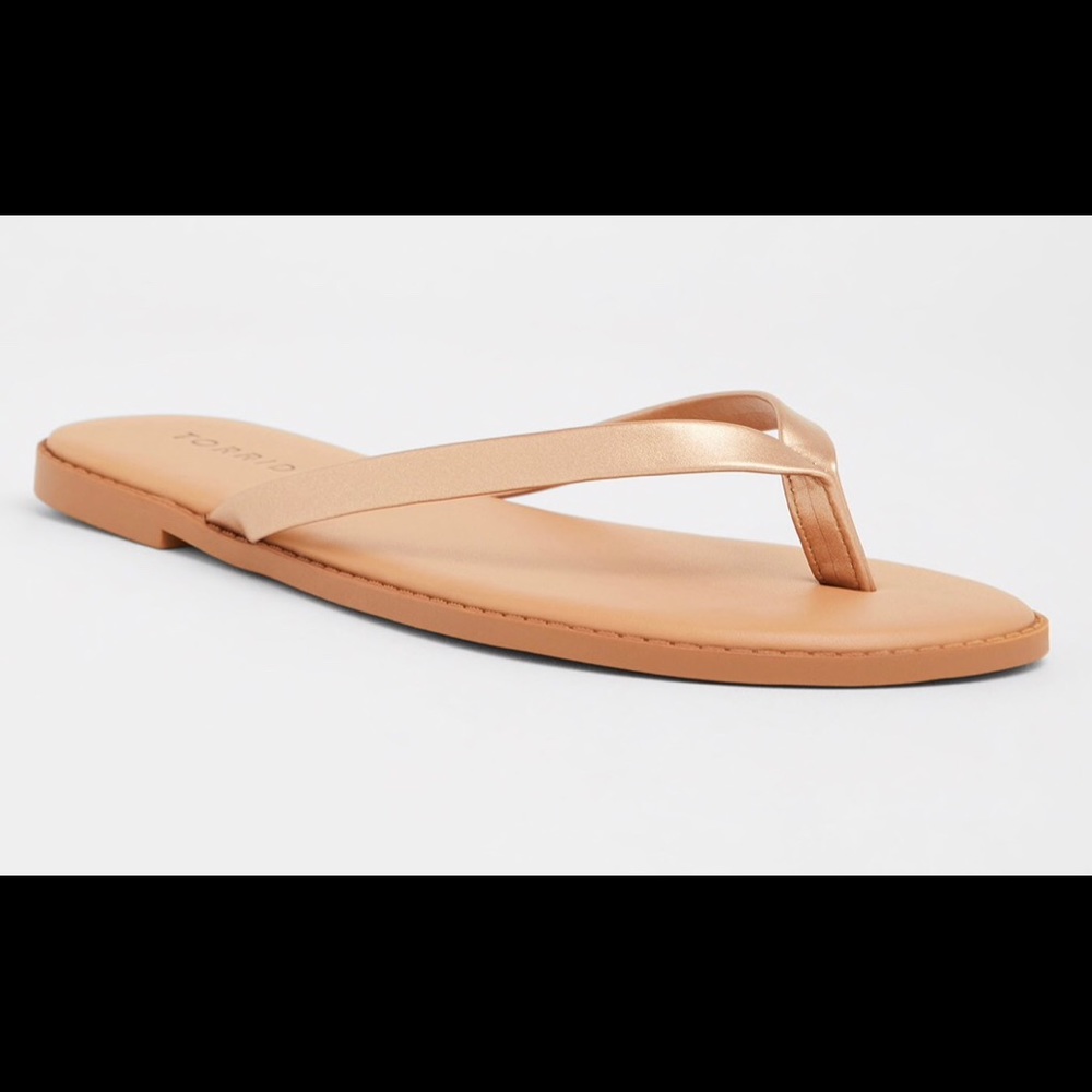 Rose gold sandal